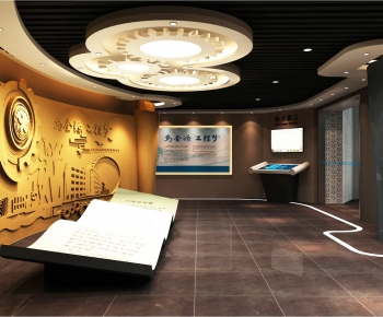 Chinese Style Exhibition Hall-ID:513233904