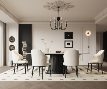French Style Dining Room-ID:423549893