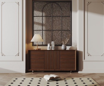 Modern Wabi-sabi Style Side Cabinet/Entrance Cabinet-ID:179799081