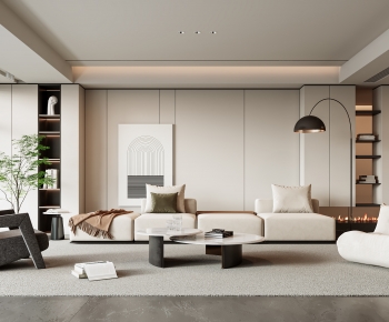 Modern A Living Room-ID:512265923