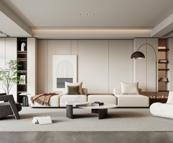 Modern A Living Room-ID:161523104