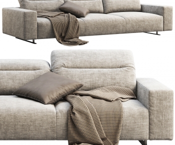 Modern Three-seat Sofa-ID:867643125