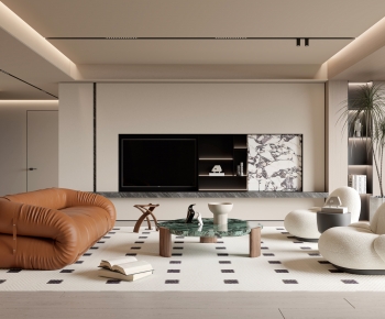 Wabi-sabi Style A Living Room-ID:552239494