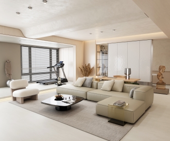 Wabi-sabi Style A Living Room-ID:959264993