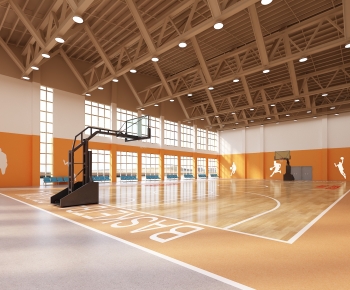 现代室内篮球体育场-ID:776865969