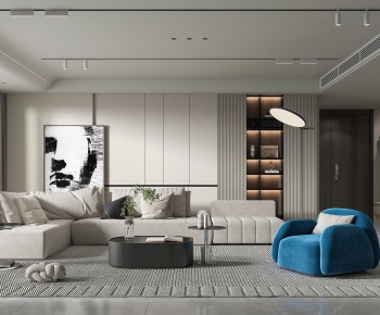 Modern A Living Room-ID:542249923