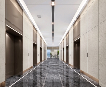 Modern Corridor/elevator Hall-ID:793149956
