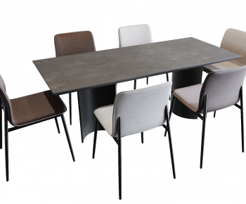 Modern Dining Table And Chairs-ID:795109033
