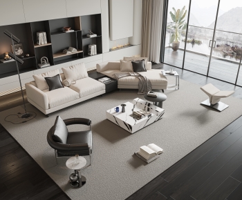 Modern Sofa Combination-ID:458508013