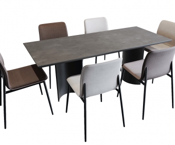 Modern Dining Table And Chairs-ID:653248071