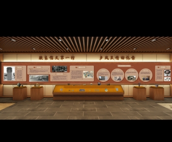 New Chinese Style Exhibition Hall-ID:154727944