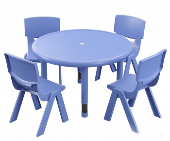 现代幼儿园桌椅-ID:508296013