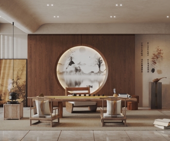 New Chinese Style Tea House-ID:280932905