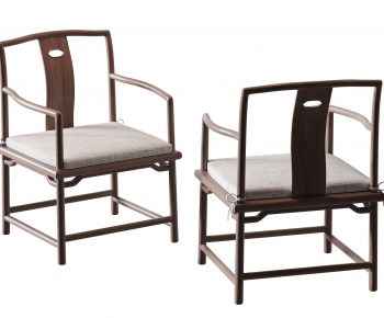 New Chinese Style Lounge Chair-ID:650403025