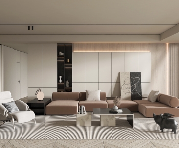 Modern A Living Room-ID:644895082