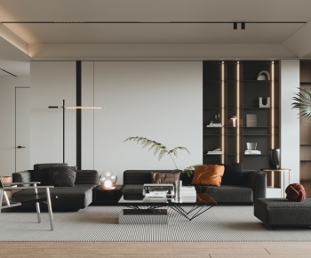 Modern A Living Room-ID:135065085