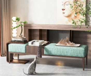 New Chinese Style Bench-ID:164889102