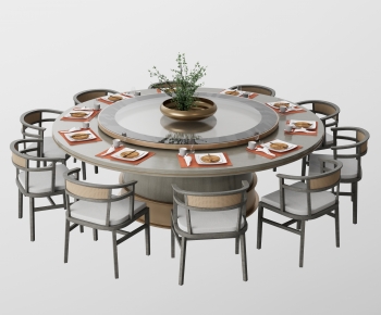 Modern Dining Table And Chairs-ID:539072042