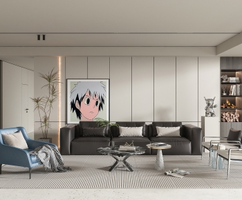 Modern A Living Room-ID:333810091