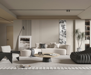 Modern A Living Room-ID:322293046