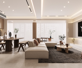 Modern A Living Room-ID:589025026