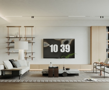 Wabi-sabi Style A Living Room-ID:154259253