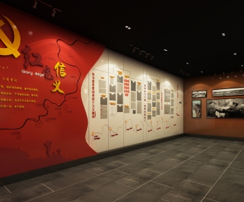 New Chinese Style Exhibition Hall-ID:590708972