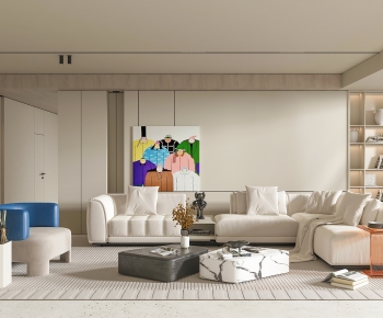 Modern A Living Room-ID:959959981