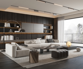 Modern A Living Room-ID:300992018