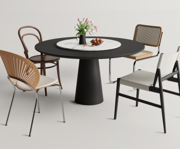 Modern Dining Table And Chairs-ID:816088918