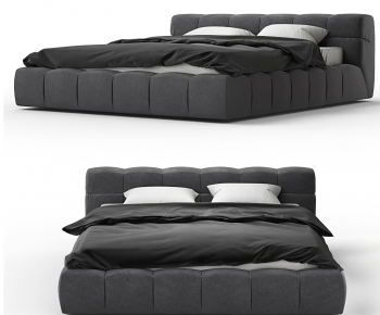 Modern Double Bed-ID:362029178