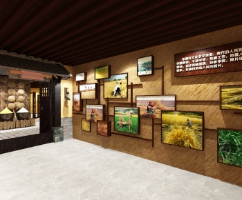 New Chinese Style Exhibition Hall-ID:108692881