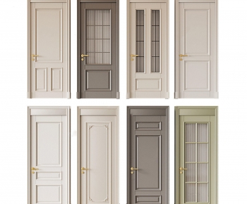 French Style Single Door-ID:141344072