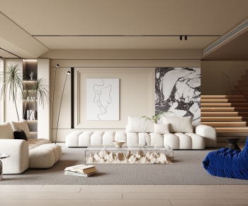 Modern A Living Room-ID:538794992