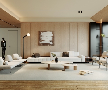 Wabi-sabi Style A Living Room-ID:958997019