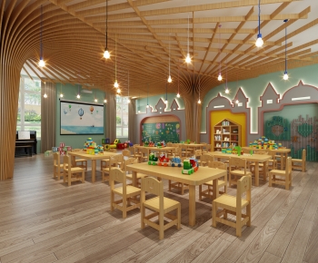 Modern Children's Kindergarten-ID:622745042