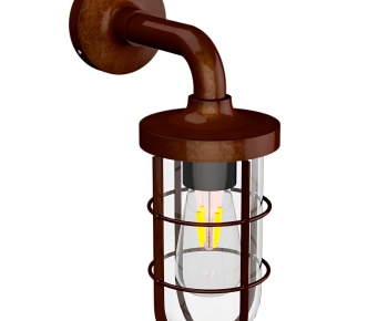 Industrial Style Wall Lamp-ID:487580063