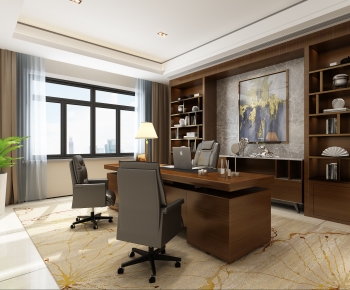 Modern Manager's Office-ID:962891102