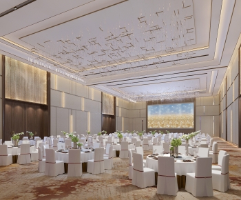 Modern Banquet Hall-ID:820297968