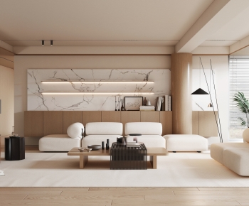 Wabi-sabi Style A Living Room-ID:582945119