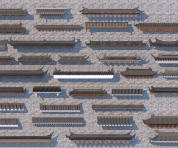 Chinese Style Building Component-ID:149172079