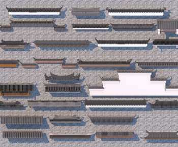 Chinese Style Building Component-ID:761207103