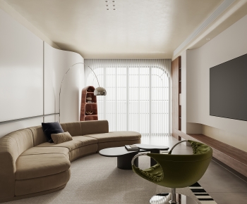 Modern A Living Room-ID:153780026