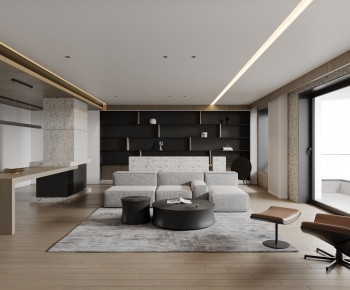 Modern A Living Room-ID:968003991