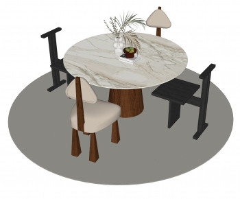 Modern Dining Table And Chairs-ID:332695014