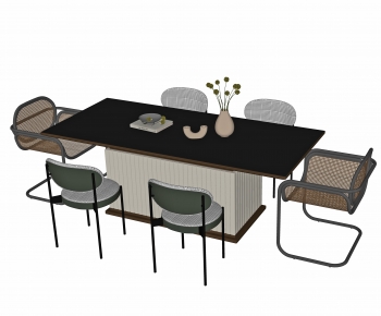 Modern Dining Table And Chairs-ID:141936066