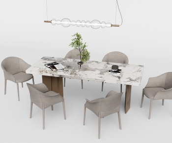 Modern Dining Table And Chairs-ID:293700936