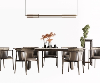 Modern Dining Table And Chairs-ID:928534032