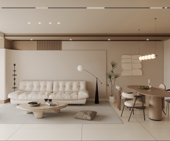 Wabi-sabi Style A Living Room-ID:613415008