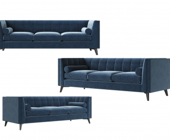 Nordic Style Three-seat Sofa-ID:145550974